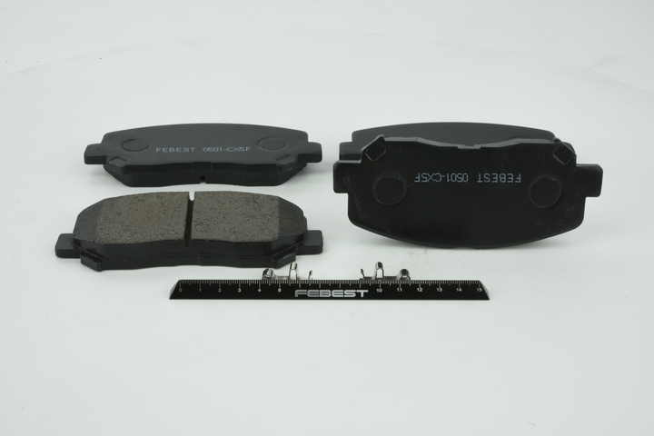 Remblokken (0501-CX5F) van FEBEST Voor MAZDA CX-5 (KF) 2.5 AWD (KF4WL) (140 KW / 190 PK / Van 2016)