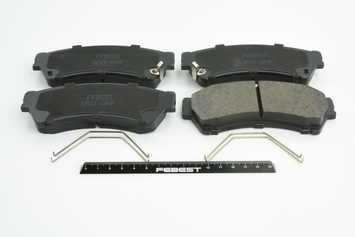 OEM GPYB3328ZF FEBEST Bremseklosser 0501-GHF for MAZDA, MERCURY
