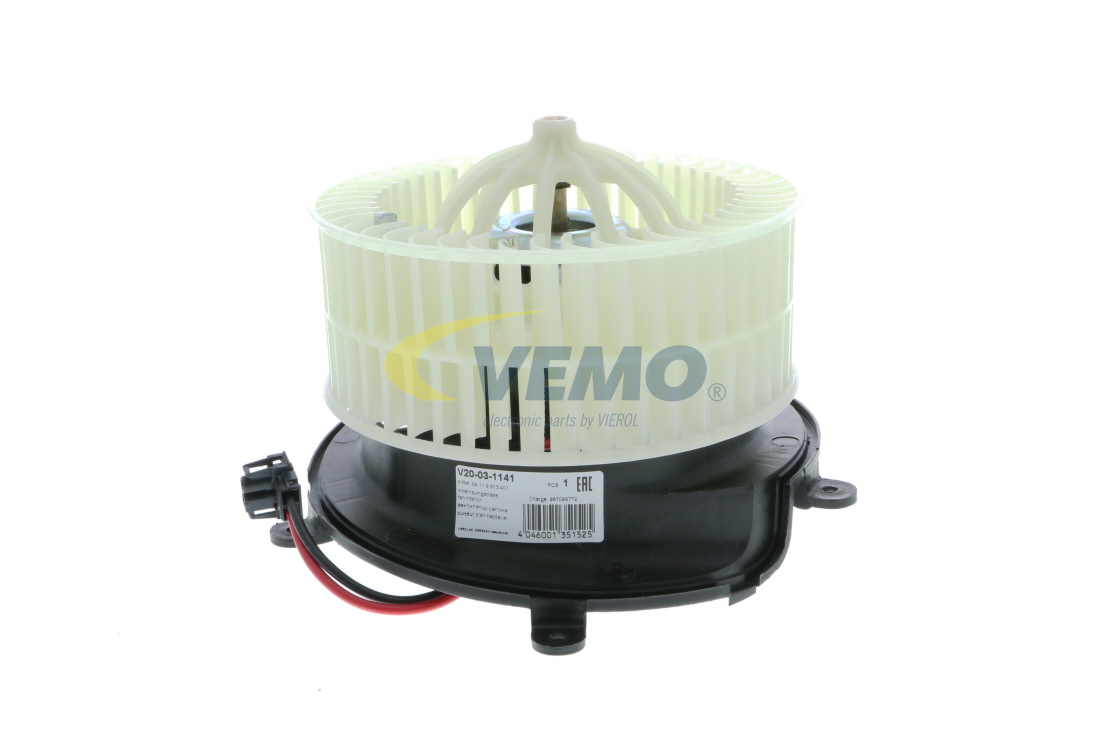 OEM 0394791 VEMO Sisätilapuhallin V20-03-1141 varten BMW