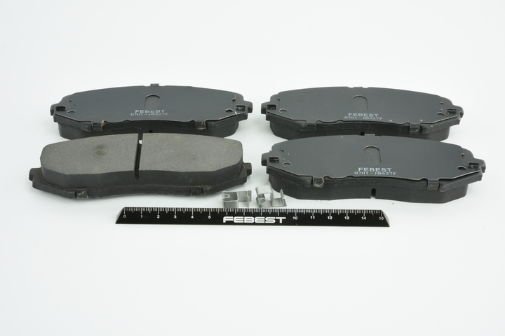 OEM 5520067D11 FEBEST Brake pad set 0701-JB627F for SUZUKI, BUGATTI, SATURN