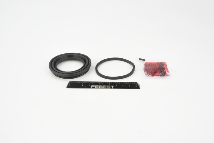 FEBEST Kit di revisione della pinza freno (0775-GVSQF) per SUZUKI SWIFT III (MZ, EZ) 1.3 4WD (RS 413, ZD11S) (67 KW / 91 CV / dal 2008)