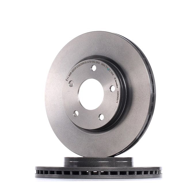 JUKE Brake disc 09.B565.11 BREMBO