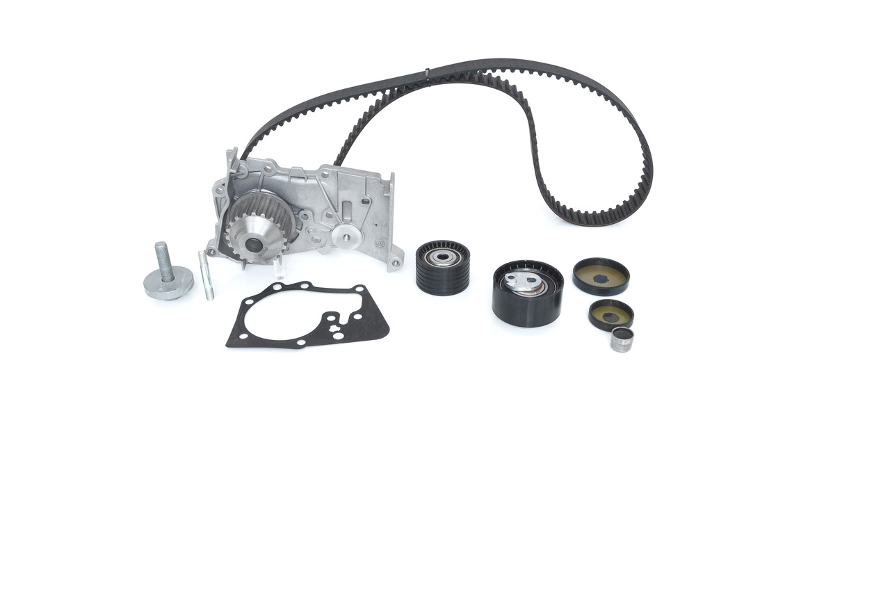 BOSCH Kit de distribution + pompe à eau (1 987 946 919) pour RENAULT Megane I Break (KA, KA0/1) 1.6 16V (KA0B, KA04, KA11) (79 KW / 107 CH / de 1999)