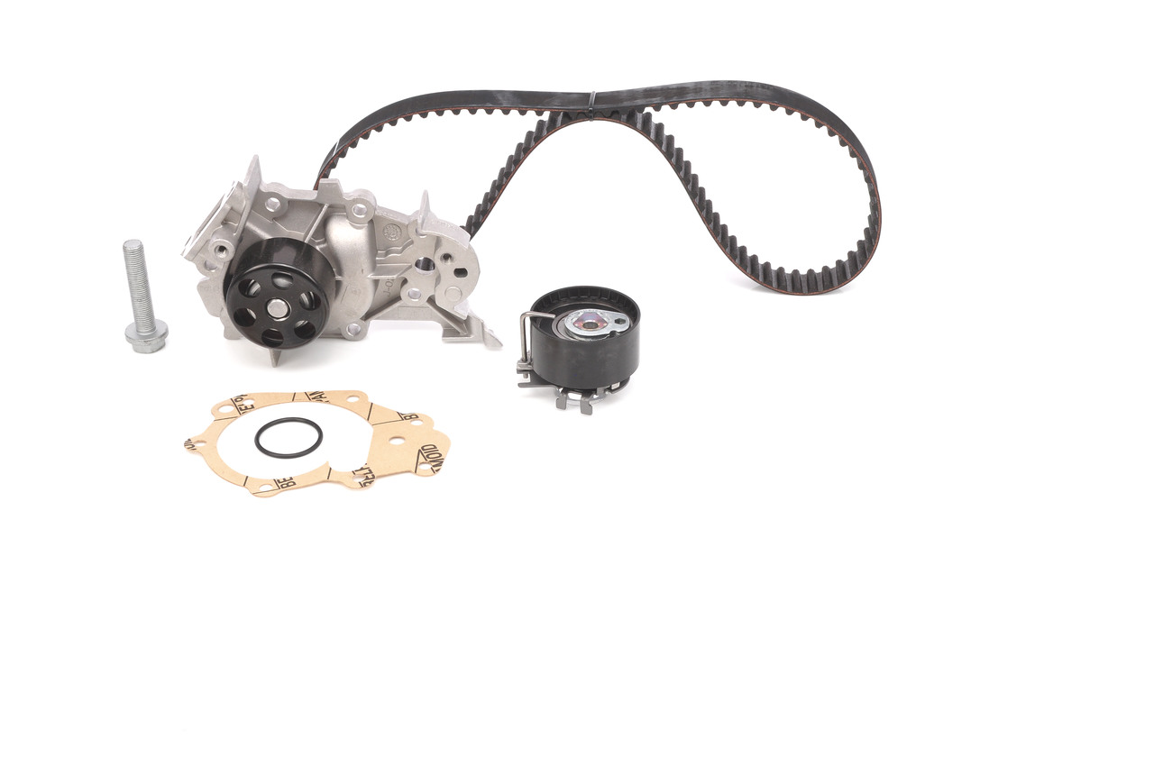 BOSCH Kit de distribution + pompe à eau (1 987 946 923) pour RENAULT Logan II Break (K8) 1.2 16V (54 KW / 73 CH / de 2013)
