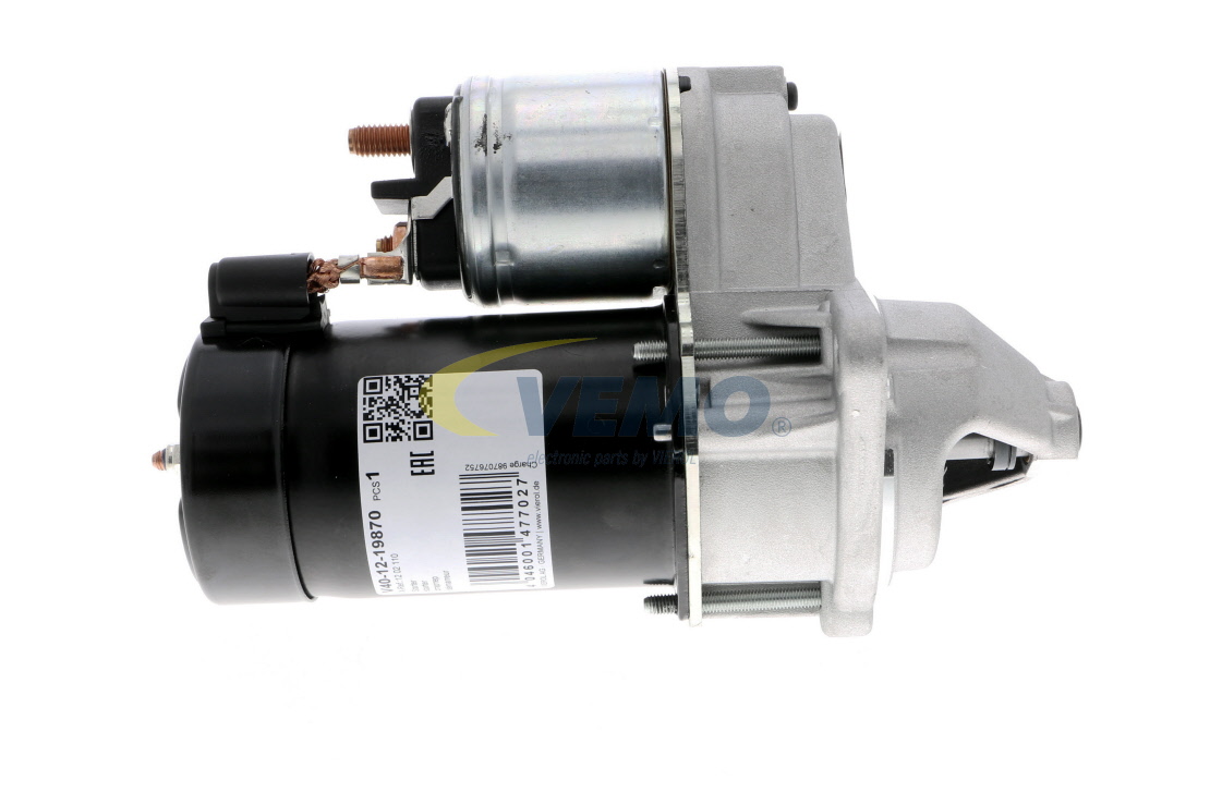 OEM 25200067 VEMO Starter V40-12-19870 med PEUGEOT, CITROЁN, OPEL, CHEVROLET, VAUXHALL