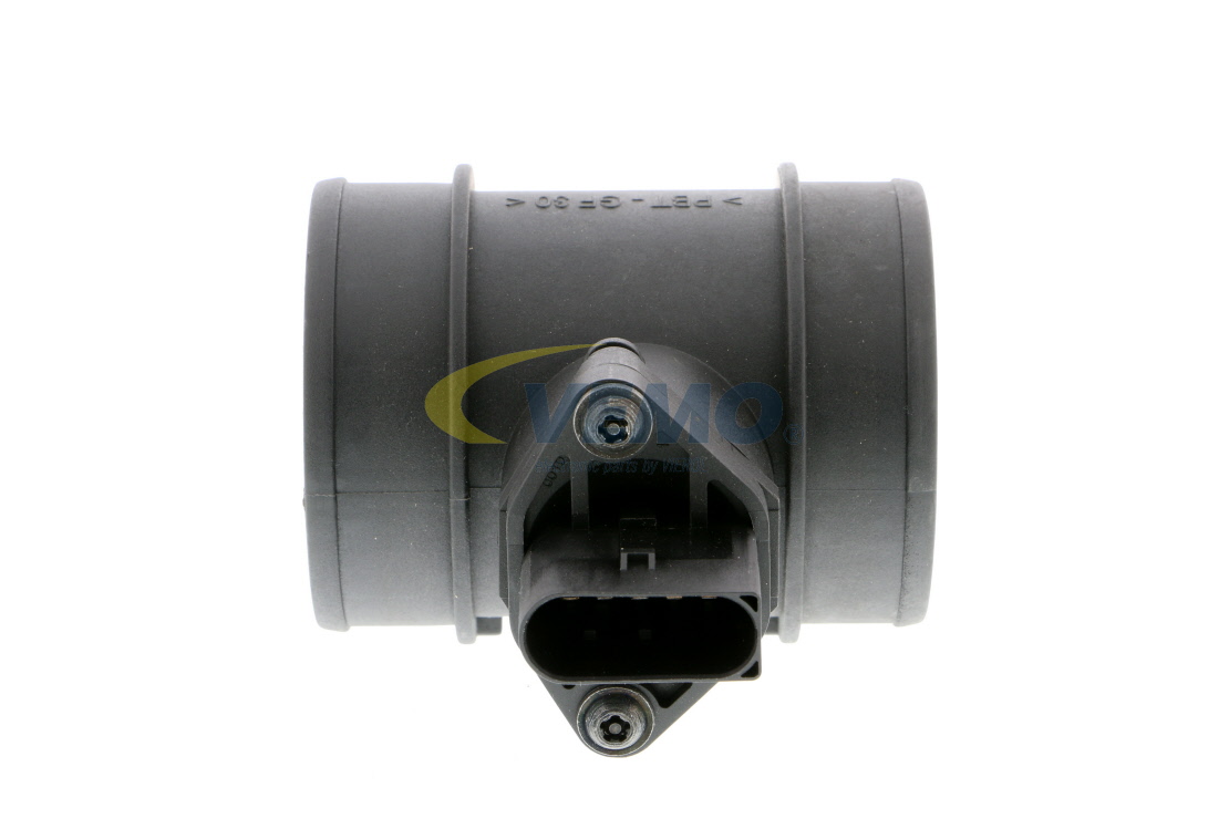 VEMO Mass air flow sensor (V10-72-1220) for AUDI A2 (8Z0) 1.2 TDI (45 KW / 61 HP / from 2001)