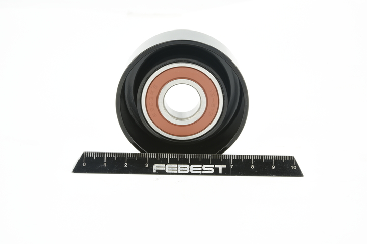 FEBEST Polea tensora, correa poli V (1087-T250) para CHEVROLET SPARK (M300) 1.2 LPG (60 KW / 82 CV / de 2010)