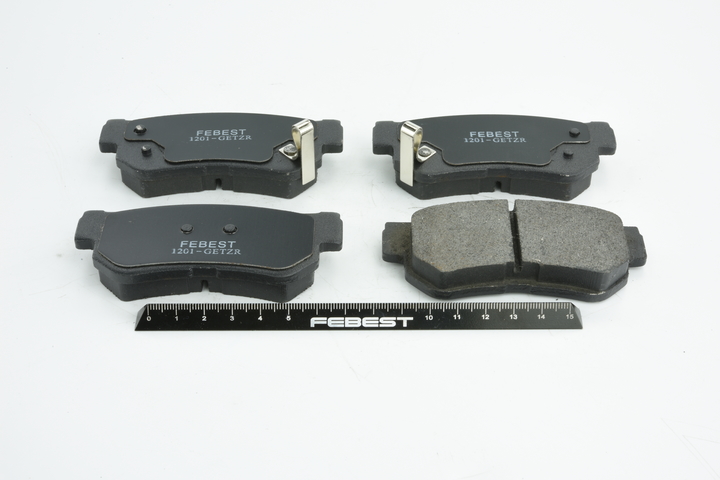 OEM 5830239A40 FEBEST Kit pastiglie freni 1201-GETZR per HYUNDAI, SUZUKI, KIA, HONDA