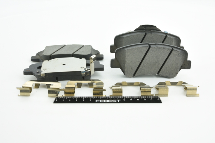 OEM 58101A6A02 FEBEST Bremseklosser 1201-SBF for HYUNDAI, KIA