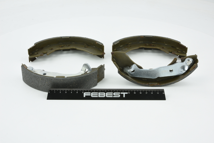 OEM 5830502A10 FEBEST Ganascia freno 1202-ACCR per CITROЁN, NISSAN, HYUNDAI, KIA
