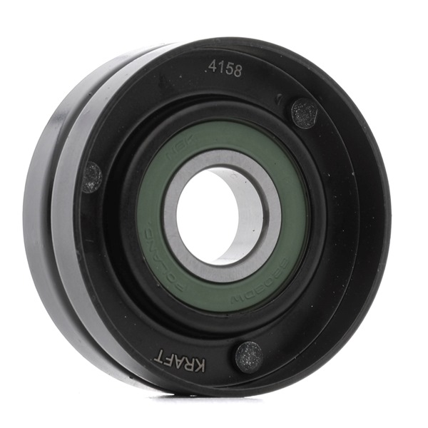 KRAFT Polea tensora, correa poli V (1221615) para OPEL Astra H GTC (A04) 1.6 (L08) (77 KW / 105 CV / de 2005)