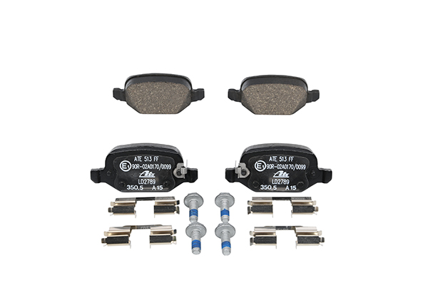 OEM 77366456 ATE Brake pad set 13.0470-2789.2 for FIAT, ALFA ROMEO, OPEL, CHRYSLER, LANCIA