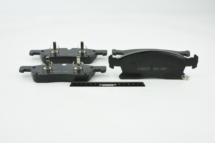 OEM 0064203920 FEBEST Kit pastiglie freni 1601-166F per VOLKSWAGEN, MERCEDES-BENZ, JEEP