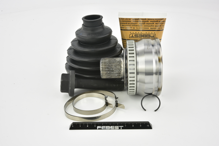 FEBEST Juego de articulación, árbol de transmisión (1710-A4A45) para AUDI A4 B6 Cabrio (8E, 8H, 8H7) 2.0 TFSi quattro (147 KW / 200 CV / de 2005)