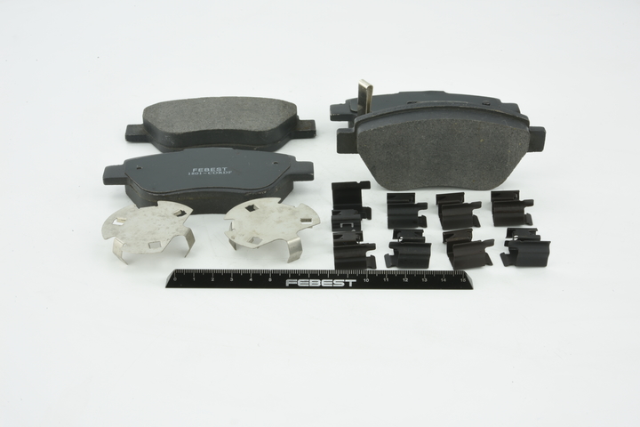 FEBEST Bremsbeläge (1801-CORDF) von Ihrem OPEL Corsa D Schrägheck (S07) 1.3 CDTI (L08, L68) (66 KW / 90 PS / ab 2006)