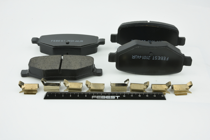 OEM CT4Z2200A FEBEST Bremseklosser 2101-AUR for FORD, HYUNDAI, MAZDA, FORD USA, LINCOLN