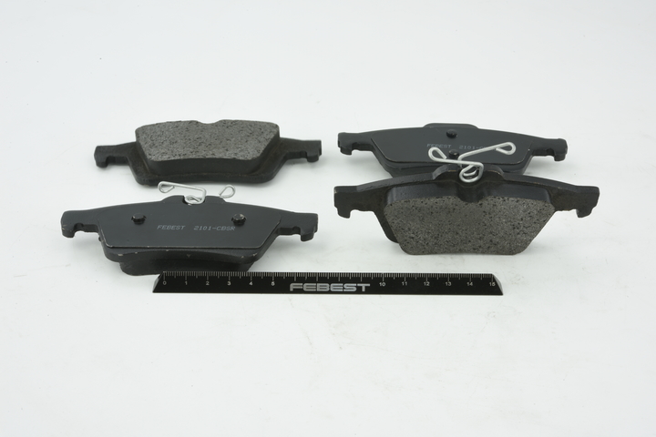 OEM 1233679 FEBEST Jarrupalat, levyjarru 2101-CBSR varten FORD, NISSAN, OPEL, CITROЁN, RENAULT