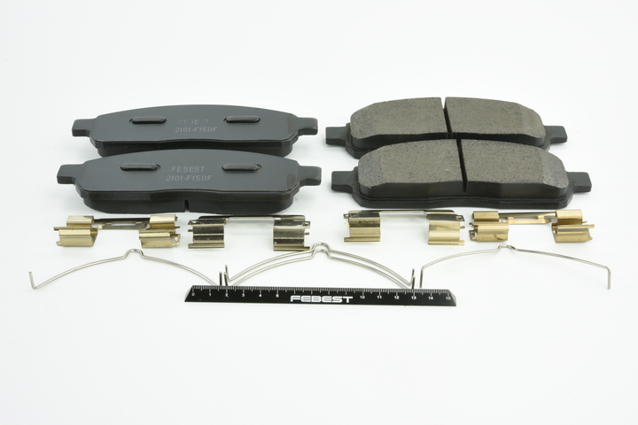 OEM 4L3Z2001AD FEBEST Jarrupalat, levyjarru 2101-F150F varten FORD, FORD USA, LINCOLN