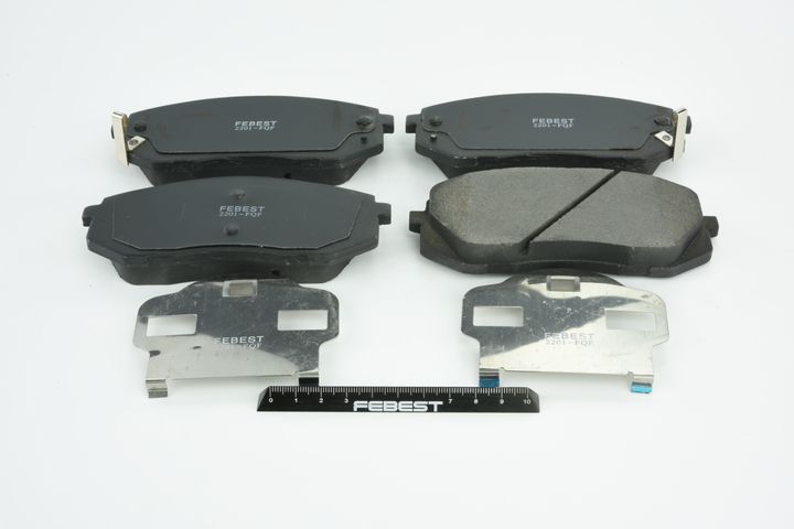 OEM 58101E6A10 FEBEST Kit pastiglie freni 2201-FQF per HYUNDAI, KIA