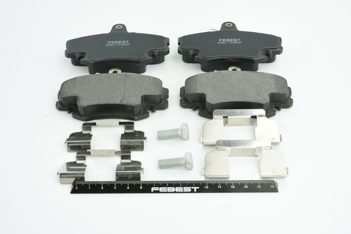 OEM 7701203795 FEBEST Plaquettes de frein 2401-LOGF pour RENAULT, PEUGEOT, CITROЁN, OPEL, DACIA
