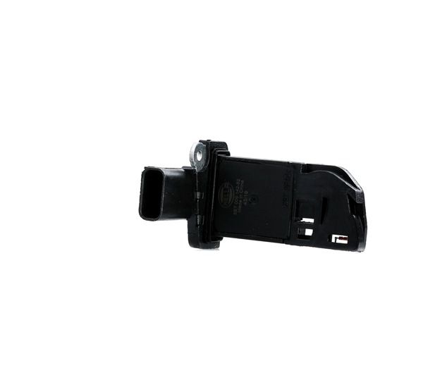HELLA Mass air flow sensor (8ET 009 142-821) for FORD Mondeo V Saloon (CD) 2.0 Hybrid (130 KW / 177 HP / from 2014)