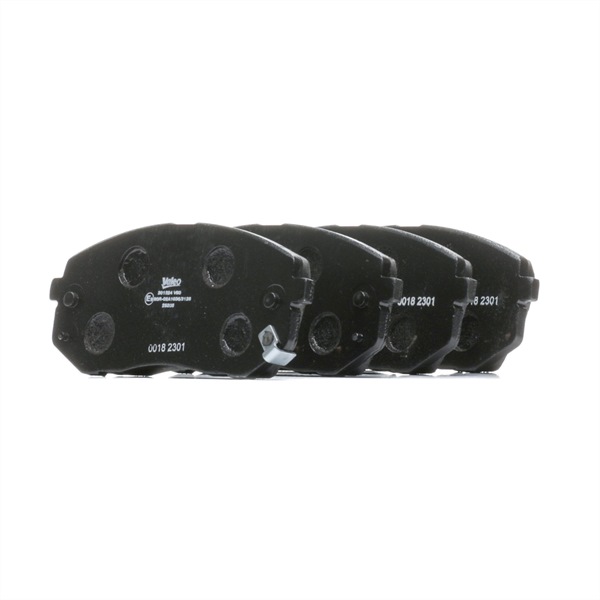 SPORTAGE Kit pastiglie freni 301324 VALEO