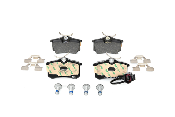 OEM 6Q0698451 ATE Kit pastiglie freni 13.0460-2877.2 per VOLKSWAGEN, AUDI, CITROЁN, SEAT, HONDA