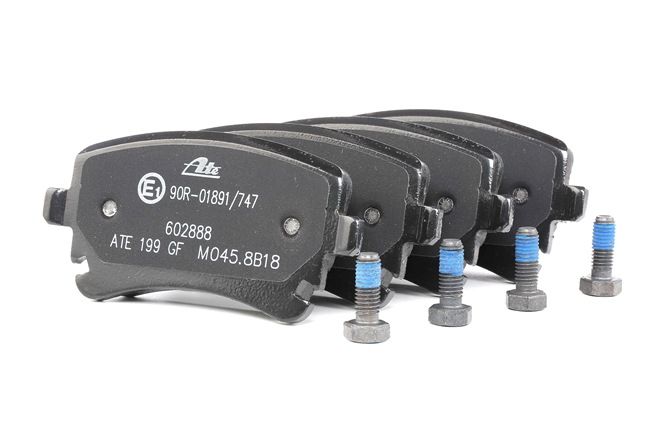 OEM 4F0698451G ATE Kit pastiglie freni 13.0460-2888.2 per VOLKSWAGEN, AUDI, SEAT, SKODA, BENTLEY