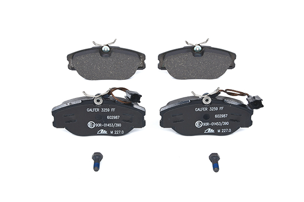 OEM 9946750 ATE Brake pad set 13.0460-2987.2 for FIAT, ALFA ROMEO, LANCIA