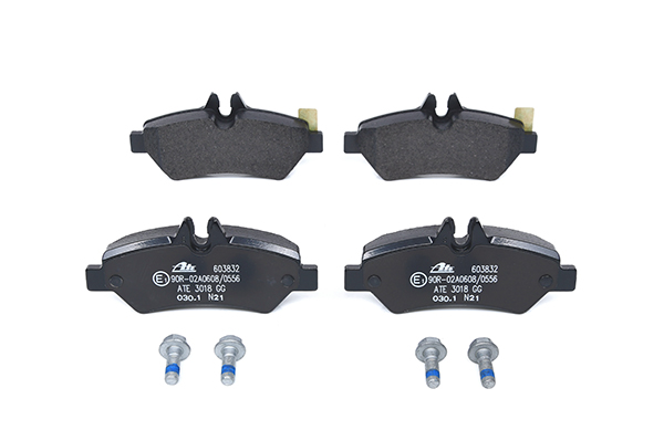 OEM 2E0698451 ATE Kit pastiglie freni 13.0460-3832.2 per VOLKSWAGEN, MERCEDES-BENZ, AUDI, SEAT, SKODA