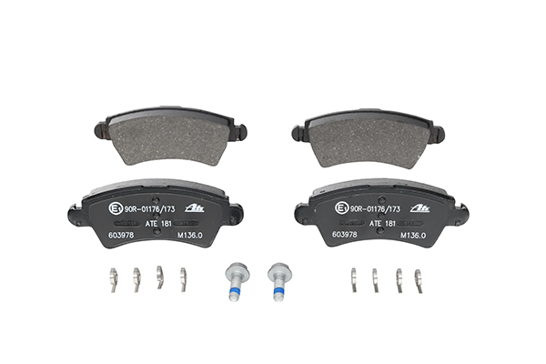 OEM 425229 ATE Kit pastiglie freni 13.0460-3978.2 per VOLKSWAGEN, OPEL, PEUGEOT, CITROЁN