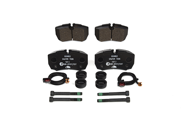 OEM 8C1V2M008AA ATE Remblokken 13.0460-4862.2 voor FORD, IVECO, FORD USA