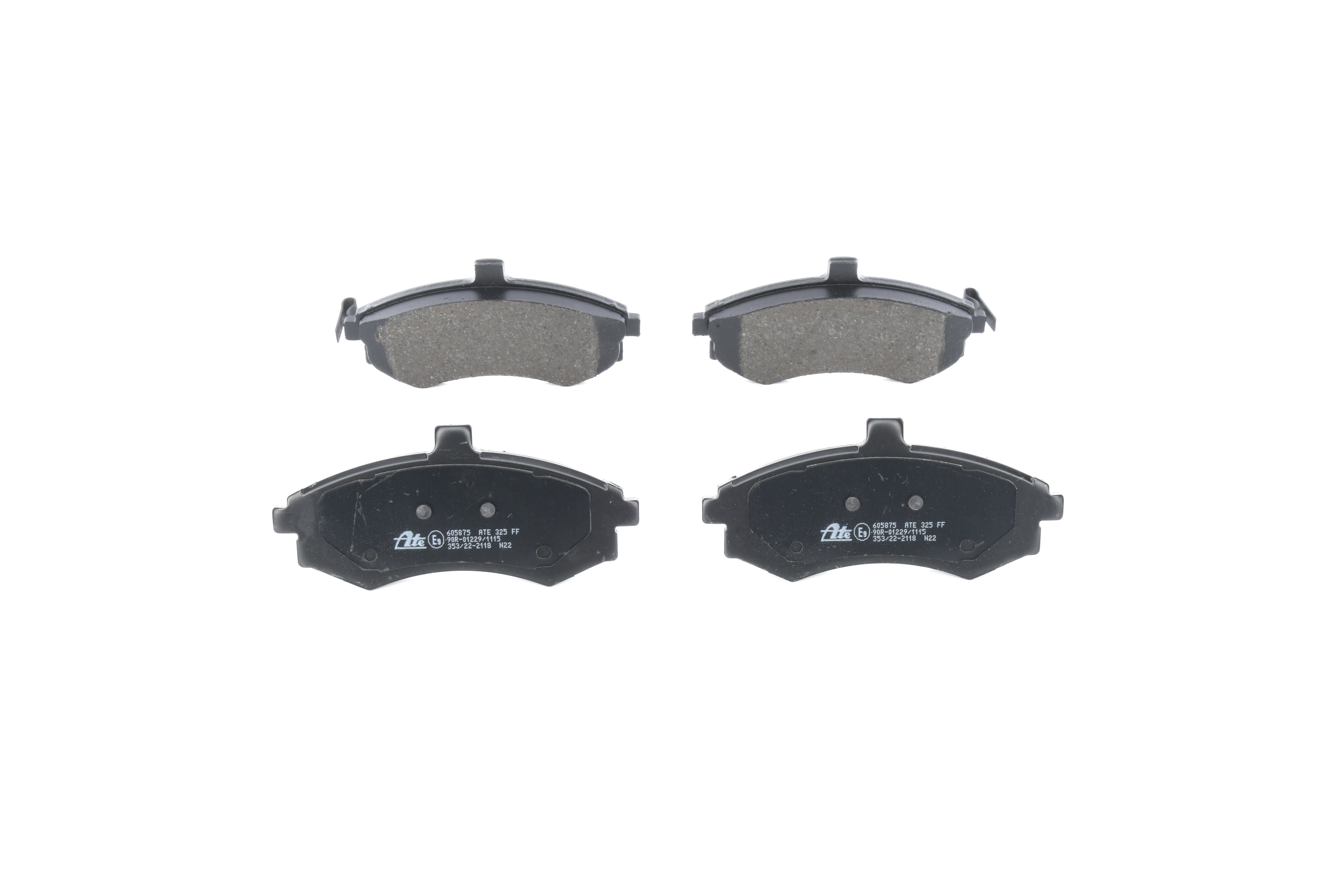 OEM 581012DA60 ATE Kit pastiglie freni 13.0460-5875.2 per HYUNDAI, KIA