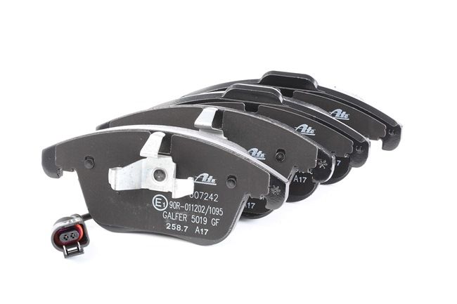 OEM 5N0698151B ATE Kit pastiglie freni 13.0460-7242.2 per VOLKSWAGEN, AUDI, SEAT, SKODA