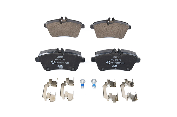 OEM A1694201220 ATE Kit pastiglie freni 13.0470-2708.2 per MERCEDES-BENZ, JAGUAR