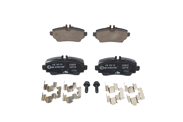 OEM A1684201220 ATE Kit pastiglie freni 13.0470-2833.2 per MERCEDES-BENZ, JAGUAR