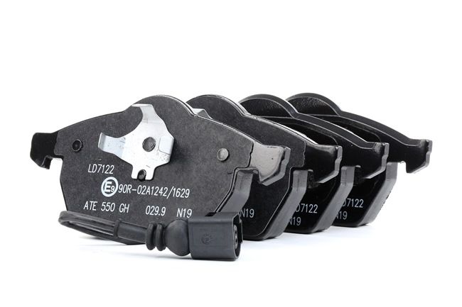 OEM JZW698151C ATE Jarrupalat, levyjarru 13.0470-7122.2 varten VW, AUDI, SKODA, SEAT