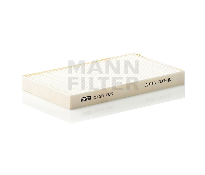 MANN-FILTER Pollen filter CU 20 005-2 HYUNDAI TUCSON 2013 Pollen filter CU 20 005-2