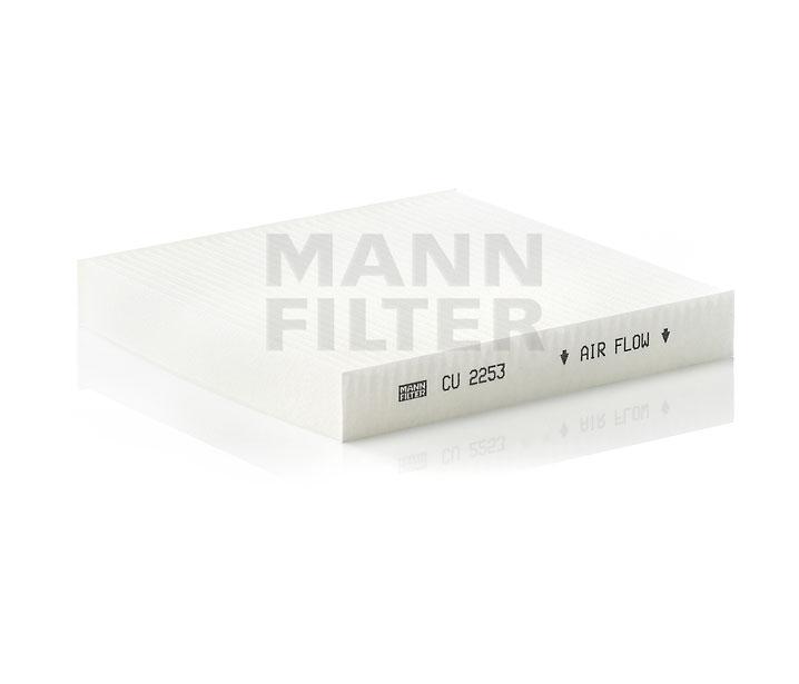 MANN-FILTER Filtre d'habitacle (CU 2253) pour HONDA CIVIC VI Hatchback (EJ, EK) 1.6 (EK1) (88 KW / 120 CH / de 1995)