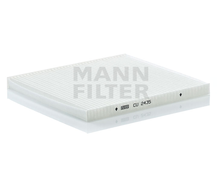 MANN-FILTER Filtro de habitáculo (CU 2435) para RENAULT MEGANE II Sedán (LM0/1_) 1.6 Hi-Flex (LM2E, LM2M, LM24) (85 KW / 116 CV / de 2006)