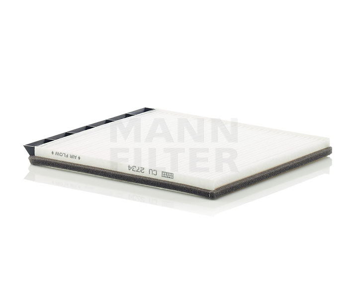 OEM 7700845222 MANN-FILTER Filtre d'habitacle CU 2734 pour RENAULT, DACIA, RENAULT TRUCKS, LADA
