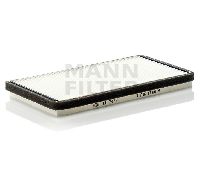 OEM 0008356947 MANN-FILTER Suodatin, sisäilma CU 3478 varten MERCEDES-BENZ, JAGUAR