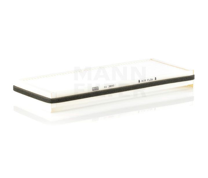 OEM 7701056389 MANN-FILTER Kupefilter CU 3840 for RENAULT, DACIA, LADA, RENAULT TRUCKS, SANTANA
