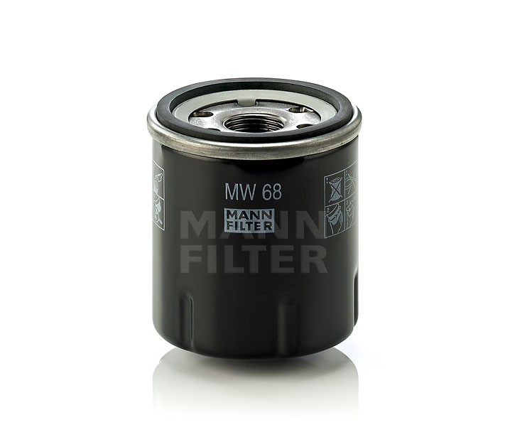 OEM 160971064 MANN-FILTER Oljefilter MW 68 for HONDA
