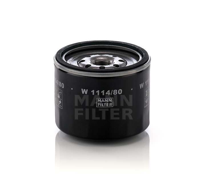 OEM 263212W000 MANN-FILTER Oljefilter W 1114/80 for HYUNDAI, KIA, ASIA MOTORS