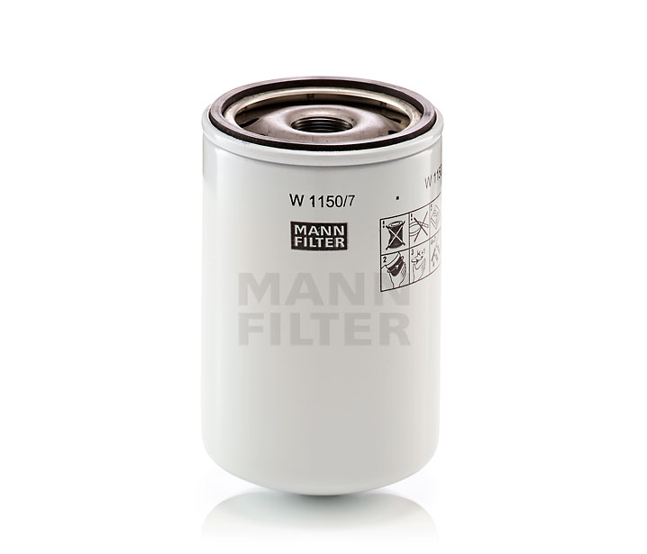 OEM 5W3407N MANN-FILTER Öljynsuodatin W 1150/7 varten