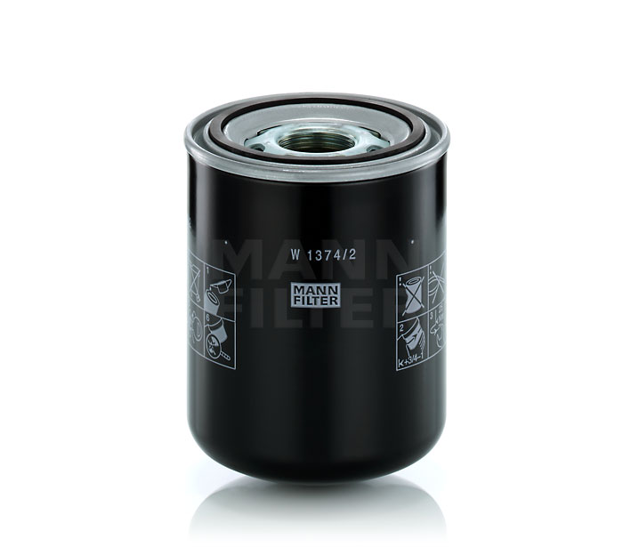ostaa Suodatin, työhydrauliikka - MANN-FILTER (W 1374/2)