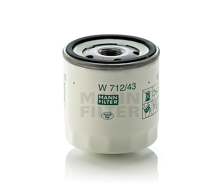 OEM 1109A6 MANN-FILTER  Ölfilter W 712/43 für VW, OPEL, FORD, PEUGEOT, CITROЁN