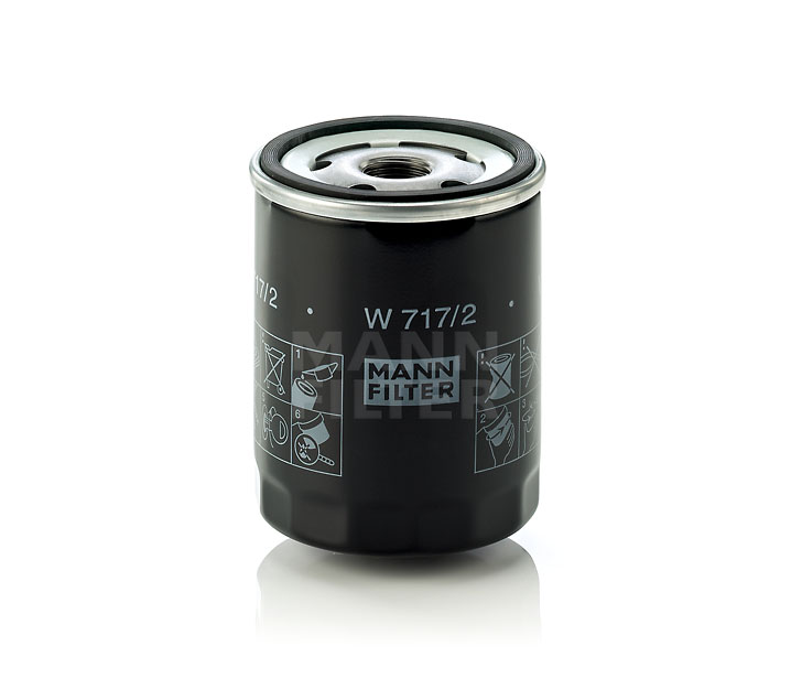 OEM 5940899 MANN-FILTER Oljefilter W 717/2 for FIAT, ALFA ROMEO, IVECO, CHRYSLER, SEAT