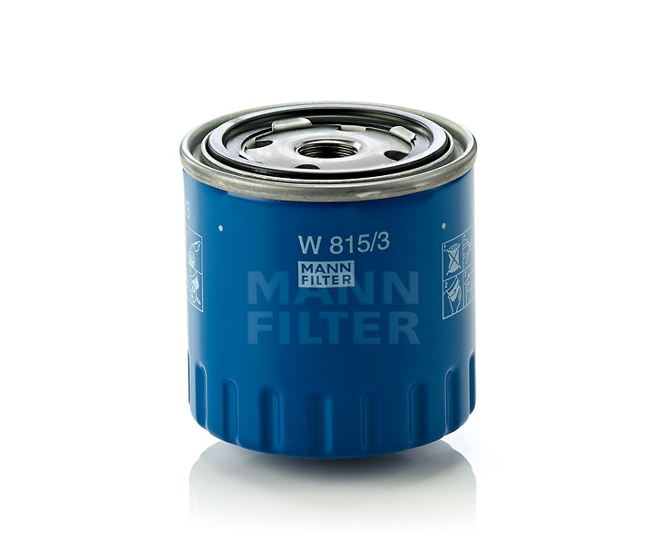 OEM 110938 MANN-FILTER Oljefilter W 815/3 for VW, NISSAN, PEUGEOT, HYUNDAI, CITROЁN